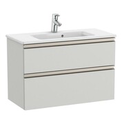 Roca Gap-N Compacto Unik Zestaw łazienkowy 80 cm umywalka z szafką jasny szary mat (A851497447) - możliwy odbiór Warszawa Roca