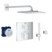 Grohe Grohtherm Zestaw prysznicowy podtynkowy, deszczownica 31x31 (26564000 +27702000 +24154000 +27704000 +3560 (IN.000P722) - możliwy odbiór Warszawa Grohe