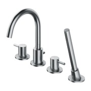 Omnires Y bateria wannowa 4-otworowa, nikiel (Y1232NI) - możliwy odbiór Warszawa Omnires