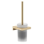 Hansgrohe AddStoris Szczotka toaletowa z pojemnikiem ścienna brąz szczotkowany (41752140) - możliwy odbiór Warszawa Hansgrohe