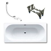 Kaldewei CLASSIC DUO Wanna 180 x 75 z nogami i syfonem (290900010001+581470020000 +HC31M-N1) (IN.000W2181) - możliwy odbiór Warszawa Kaldewei