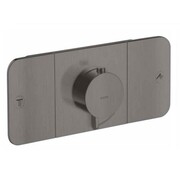 AXOR One moduł termostatyczny do 2 odbiorników, podtynkowy, czarny chrom szczotkowany (45712340) - możliwy odbiór Warszawa Axor