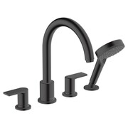 Hansgrohe Vernis Shape bateria wannowa 4 otw, czarny matowy (71459670) - możliwy odbiór Warszawa Hansgrohe