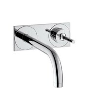 Axor Uno2 Jednouchwytowa bateria umywalkowa ścienna z płytką, długość wylewki 165 mm, DN15 (38112000) - możliwy odbiór Warszawa Axor