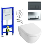Geberit Villeroy Subway 2.0 Zestaw Stelaż podtynkowy z miską WC wiszącą z deską w/o (56061001+9M69S101+111.170. (IN.000Z141) - możliwy odbiór Warszawa Villeroy & Boch