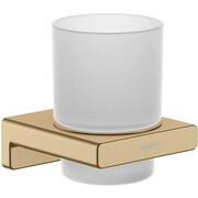 Hansgrohe AddStoris Kubek na szczoteczki do zębów brąz szczotkowany (41749140) - możliwy odbiór Warszawa Hansgrohe