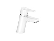 Kludi Pure&Easy Bateria umywalkowa jednootworowa S 70 bez kompletu odpływowego biały/chrom (370289165) - możliwy odbiór Warszawa Kludi