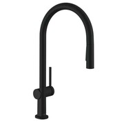 Hansgrohe Talis M54 bateria kuchenna 210, wyciągana wylewka, 2jet czarny mat (72801670) - możliwy odbiór Warszawa Hansgrohe