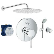 Grohe Essence bateria, Zestaw prysznicowy podtynkowy, deszczownica Slim 30cm (24058001 + 35600000 + 2760110E + (IN.000P850) - możliwy odbiór Warszawa Grohe
