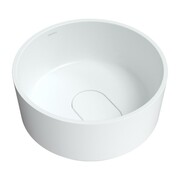 Omnires Cadence Umywalka nablatowa okragła Marble+ 42x42 cm biały mat (CADENCER420BM) - możliwy odbiór Warszawa Omnires