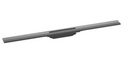 Hansgrohe RainDrain Flex el. zewn. odpływu 90 cm do przycięcia podłogowy czarny chrom szczotkowany (56045340) - możliwy odbiór Warszawa Hansgrohe