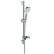 Hansgrohe Zestaw prysznicowy Crometta Vario Unica drążek 65 cm z mydelniczką Casetta 2S, biały/chrom (26553400) - możliwy odbiór Warszawa Hansgrohe