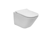 Roca gap square compacto zestaw miska wc podwieszana rimless + deska wolnoopadająca slim duroplast (A34H473000) - możliwy odbiór Warszawa Roca