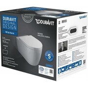 Duravit ME by Starck Miska WC wisząca Rimless z deską wolnoopadającą WonderGliss biały (45290900A11) - możliwy odbiór Warszawa Duravit