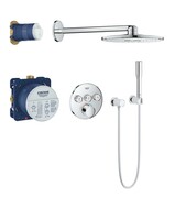Grohe SmartControl Podtynkowy zestaw prysznicowy z deszczownicą 31cm chrom (34709000) - możliwy odbiór Warszawa Grohe