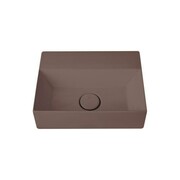 HushLab Small 40 umywalka wisząca 40x30 kolor kawowy matowy (HLAL102.43 Coffee matt) - możliwy odbiór Warszawa HushLab
