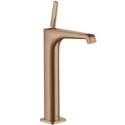 AXOR Citterio E Jednouchwytowa bateria umywalkowa XL z zestawem odpływowo-przelewowym, czerwone złoto szczotkowan (36104310) - możliwy odbiór Warszawa Axor