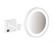 Hansgrohe AddStoris Lusterko kosmetyczne z oświetleniem LED biały matowy (41790700) - możliwy odbiór Warszawa Hansgrohe