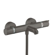 Hansgrohe Ecostat Comfort Bateria wannowo-prysznicowa ścienna termostatyczna czarny chrom szczotkowany (13114340) - możliwy odbiór Warszawa Hansgrohe