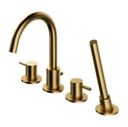 Omnires Y bateria wannowa 4-otworowa, złoty szczotkowany (Y1232GLB) - możliwy odbiór Warszawa Omnires