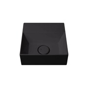 HushLab Small 30 umywalka wisząca 30x30 kolor czarny matowy (HLAL101.08 Black matt) - możliwy odbiór Warszawa HushLab