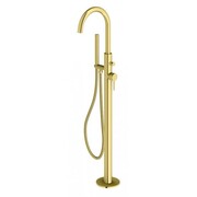 Kohlman Axel Gold Bateria wannowa wolnostojąca z obrotową wylewką złoty (QF1165AGD) - możliwy odbiór Warszawa Kohlman