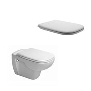 Duravit D-Code zestaw miska WC wisząca 54 cm biała z deską wolonoopadającą (25350900002+0067390000) (25350900002+0067390000) - możliwy odbiór Warszawa Duravit