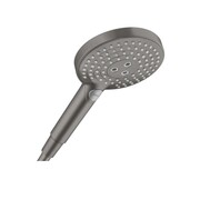 Hansgrohe Raindance Select S Główka prysznicowa 12cm 3jet EcoSmart 9 l/min, czarny chrom szczotkowany (26531340) - możliwy odbiór Warszawa Hansgrohe