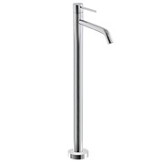 HushLab Siena Black Bateria umywalkowa stojąca na podłodze, element zewnętrzny Siena 233x1085 Czarny chrom szczo (HLSC1799N) - możliwy odbiór Warszawa HushLab