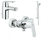 Grohe Eurosmart Cosmopolitan Zestaw baterii umywalkowa prysznicowa (32825000+32837000+27598001) chrom (IN.000B005) - możliwy odbiór Warszawa Grohe
