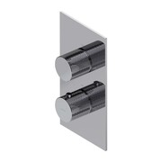 Omnires CONTOUR termostatyczna bateria prysznicowo-wannowa podtynkowa, chrom (CT8036CR) - możliwy odbiór Warszawa Omnires