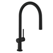 Hansgrohe Talis M54 bateria kuchenna 210, wyciągana wylewka, 1jet czarny mat (72803670) - możliwy odbiór Warszawa Hansgrohe