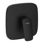Hansgrohe Logis Jednouchwytowa bateria prysznicowa, podtynkowa, element zewnętrzny Czarny Matowy (71605670) - możliwy odbiór Warszawa Hansgrohe