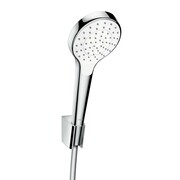 Hansgrohe Croma Select S zestaw punktowy 1S wąż 125 cm biały/chrom (26420400) - możliwy odbiór Warszawa Hansgrohe