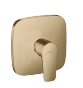 Hansgrohe Talis E bateria prysznicowa, montaż podtynkowy, element zewnętrzny, brąz szczotkowany (71765140) - możliwy odbiór Warszawa Hansgrohe