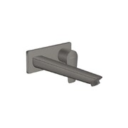 Hansgrohe Talis E bateria umywalkowa montaż ścienny podtynkowy, wylewka 22,5 cm, element zewnętrzny, czarny szczo (71734340) - możliwy odbiór Warszawa Hansgrohe