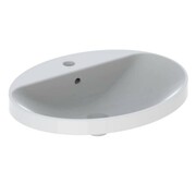 Geberit VariForm umywalka wpuszczana w blat owalna 55x45 z otworem na baterię (500.720.01.2) - możliwy odbiór Warszawa Geberit