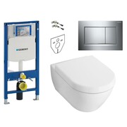 Geberit Villeroy Subway 2.0 Zestaw Stelaż podtynkowy z miską WC wiszącą, deską w/o (56061001+9M69S101+111.320.0 (IN.000Z341) - możliwy odbiór Warszawa Villeroy & Boch