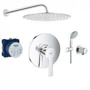 Grohe Lineare bateria, Zestaw prysznicowy podtynkowy, deszczownica Slim 30cm (24064001 + 35600000 + 2760110E + (IN.000P859) - możliwy odbiór Warszawa Grohe