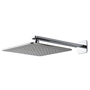 HushLab Belverde deszczownica prysznicowa kwadratowa 25x25 z ramieniem złoto (HLBV1686N BRUSHED GOLD) - możliwy odbiór Warszawa HushLab