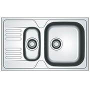 Franke Euroform EFN 651-78 Zlewozmywak wbudowywany Stal szlachetna gładka (101.0060.612) - możliwy odbiór Warszawa Franke