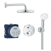 Grohe Grohtherm zestaw podtynkowy prysznicowy termostat deszczownica 21cm chrom (34727000) - możliwy odbiór Warszawa Grohe