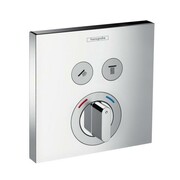 Hansgrohe ShowerSelect bateria dla 2 odbiorników, montaż podtynkowy, element zewnętrzny chrom (15768000) - możliwy odbiór Warszawa Hansgrohe