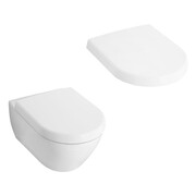Villeroy & Boch Subway 2.0. zestaw miska WC wisząca bezrantowa 48 cm z deską wolnoopadającą (5606R001 +9 (5606R001+9M69S101) - możliwy odbiór Warszawa Villeroy & Boch