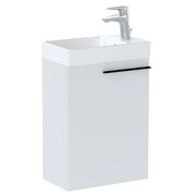 Roca Ella zestaw łazienkowy unik compacto 45 cm z 1 drzwiami, biały mat (A851917529) - możliwy odbiór Warszawa Roca