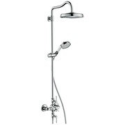 Axor Montreux Zestaw prysznicowy z termostatem i deszczownicą drążek 1060 cm 1S chrom (16572000) - możliwy odbiór Warszawa Axor