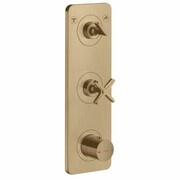 Axor Citterio E Moduł termostatyczny podtynkowy 380/120 do 2 odbiorników szczotkowany brąz (36703140) - możliwy odbiór Warszawa Axor