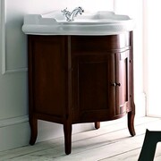 Kerasan Retro Umywalka meblowa 69 cm biały + szafka orzech włoski (104601+735140) - możliwy odbiór Warszawa Kerasan