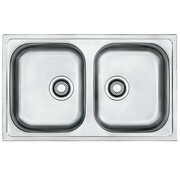 Franke Euroform EFL 620-78 Zlewozmywak wbudowywany Stal szlachetna len (101.0060.609) - możliwy odbiór Warszawa Franke