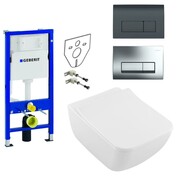 Geberit Villeroy & Boch Venticello Zestaw Stelaż podtynkowy Miska WC wisząca z deską w/o (4611R001+9M79S101+111 (IN.000Z148) - możliwy odbiór Warszawa Villeroy & Boch